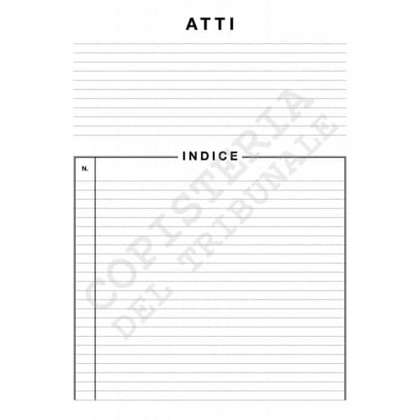 Cartelline “Atti” e “Documenti”