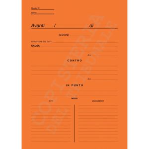 Cartelline per atti “DELUXE” – conf. 20 pezzi – inclinato