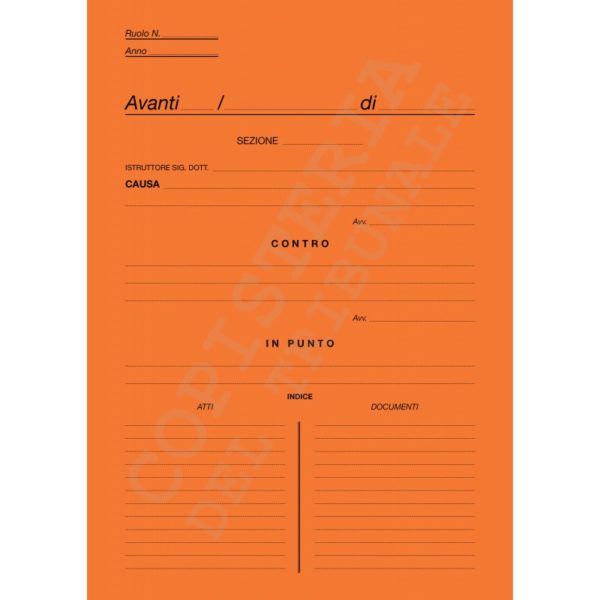 Cartelline per atti “DELUXE” – conf. 20 pezzi – inclinato