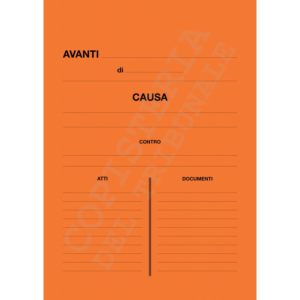 Cartelline per atti “DELUXE” – conf. 20 pezzi – bastoncino