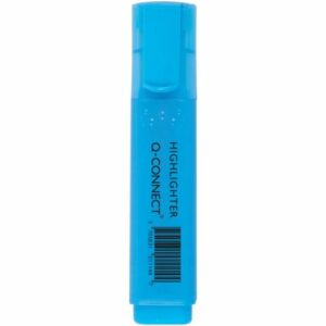 Evidenziatore Q-CONNECT – azzurro